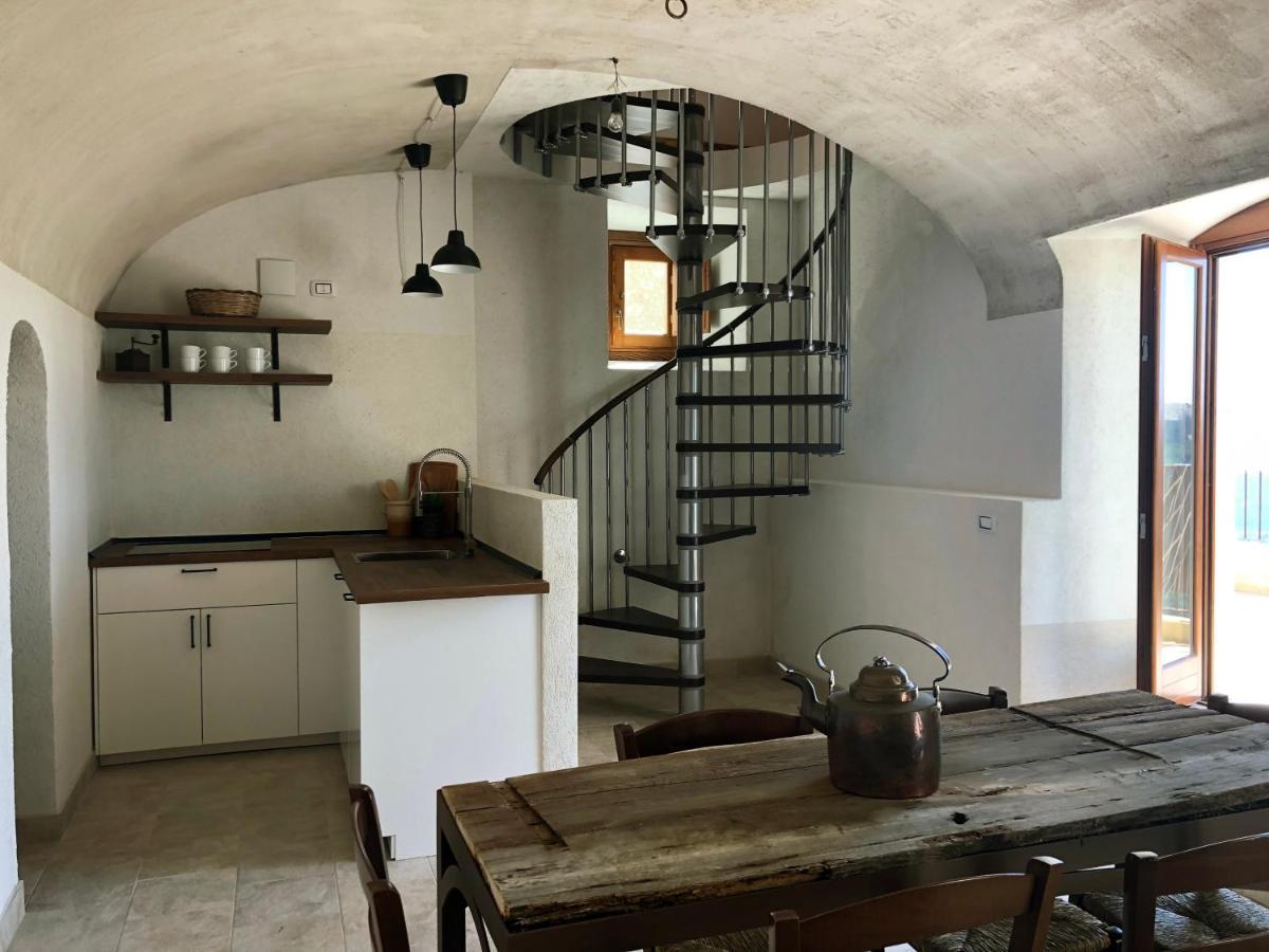 Il Terrazzo Lejlighed Santo Stefano Di Sessanio Eksteriør billede